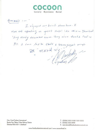 Cocoon Luxury Business Hotel Dhanbad
